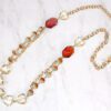 ANIMAL PRINT SHELL & GLASS BEADED NECKLACE - Image 10