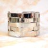 LAYERED METAL CUFF BRACELET - Image 5