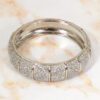SILVER SPARKLE BANGLE BRACELET - Image 5