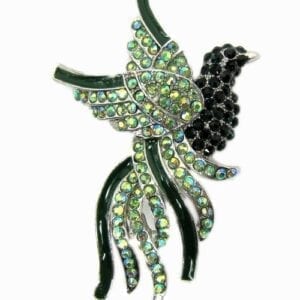 jewelry shaped like a bird in flight