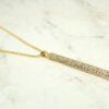 FOUR SIDED CRYSTAL BAR PENDANT - Image 9