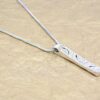 CRYSTAL BAR PENDANT NECKLACE - Image 4