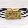 GREEN UNAKITE AGATE STONE BRACELET - Image 6