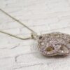 CLOVER PENDANT NECKLACE WITH CUBIC ZIRCONIA STONES - Image 5
