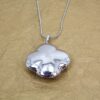 CLOVER PENDANT NECKLACE WITH CUBIC ZIRCONIA STONES - Image 11