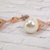 PEARL AND CRYSTAL DROP EARRING - Image 2