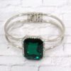 LARGE GREEN CRYSTAL BRACELET - Image 4