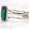 LARGE GREEN CRYSTAL BRACELET - Image 6
