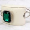 LARGE GREEN CRYSTAL BRACELET - Image 10