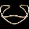 GOLD TEXTURED CUFF BRACELET - Image 5