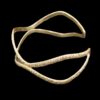GOLD TEXTURED CUFF BRACELET - Image 6