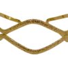 GOLD TEXTURED CUFF BRACELET - Image 8