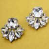 ELEGANT CRYSTAL STATEMENT EARRINGS - Image 2