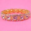 SPARKLING CLEAR CRYSTAL STRETCH BRACELET - Image 5