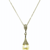 PEARL AND CRYSTAL PENDANT NECKLACE - Image 11