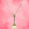 PEARL AND CRYSTAL PENDANT NECKLACE - Image 7
