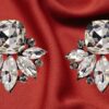 ELEGANT CRYSTAL STATEMENT EARRINGS - Image 4