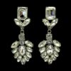LONG CRYSTAL STATEMENT EARRINGS - Image 4