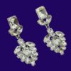 LONG CRYSTAL STATEMENT EARRINGS - Image 5