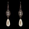 PEARL AND CRYSTAL STATEMENT EARRINGS - Image 2