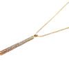 FOUR SIDED CRYSTAL BAR PENDANT - Image 3