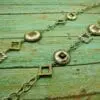 TEXTURED MIXED METAL LINK NECKLACE+6 - Image 3