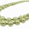 pearl necklace with two layers