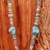 TURQUOISE STONE BEADED NECKLACE - Image 2