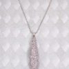 SPARKLING LONG CRYSTAL TEARDROP PENDANT - Image 5