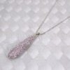 SPARKLING LONG CRYSTAL TEARDROP PENDANT - Image 6