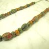 GREEN STONE & WOOD BEADED NECKLACE - Image 4