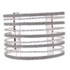 Wide Multi Layer Silver Color Cuff Bracelet