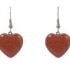 SANDSTONE HEART EARRINGS - Image 6