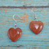 SANDSTONE HEART EARRINGS - Image 4