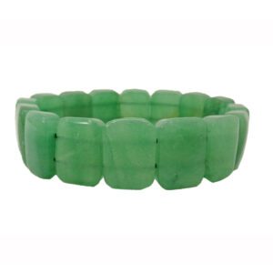 Green Aventurine Big Stone Stretch Bracelet
