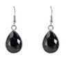 BLACK CRYSTAL STATEMENT NECKLACE & EARRING SET - Image 5