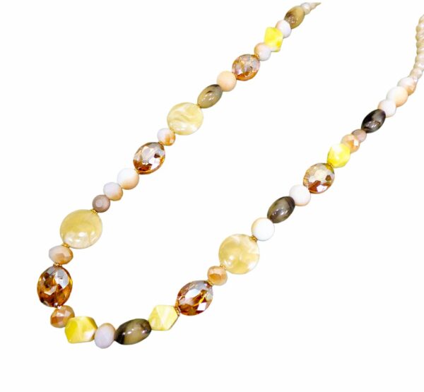 MULTI COLOR GLASS BEAD NECKLACE - Image 8