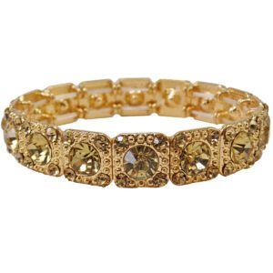 TOPAZ CRYSTAL STRETCH BRACELET