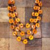 BROWN WOOD MULTI ROW NECKLACE - Image 7