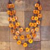 BROWN WOOD MULTI ROW NECKLACE - Image 3