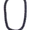 BLACK GLASS BEADED NECKLACE - Image 10