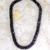 BLACK GLASS BEADED NECKLACE - Image 9