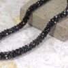 BLACK GLASS BEADED NECKLACE - Image 3