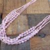 PINK GLASS BEADED MULTI STRAND NECKLACE - Image 8