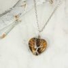 TREE OF LIFE PENDANT ON A TIGER EYE HEART STONE - Image 6
