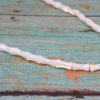 WHITE SHELL NECKLACE WITH FRESH WATER PEARLS - Image 6
