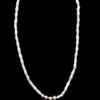 WHITE SHELL NECKLACE WITH FRESH WATER PEARLS - Image 8