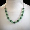 GREEN BEADED NECKLACE AND EARRING SET - Image 7