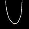 WHITE SHELL NECKLACE WITH FRESH WATER PEARLS - Image 9