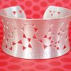 WIDE SILVER CUFF BRACELET - Image 8